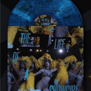 Taylor Swift Presale The Life Of A Showgirl Lakeside Beach Blue Sparkle Vinyl